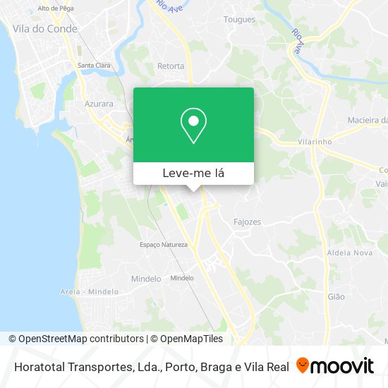 Horatotal Transportes, Lda. mapa