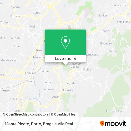 Monte Picoto mapa