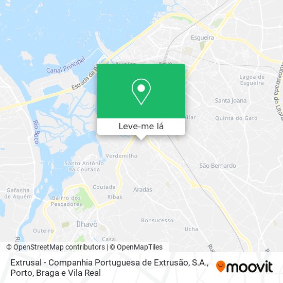 Extrusal - Companhia Portuguesa de Extrusão, S.A. mapa