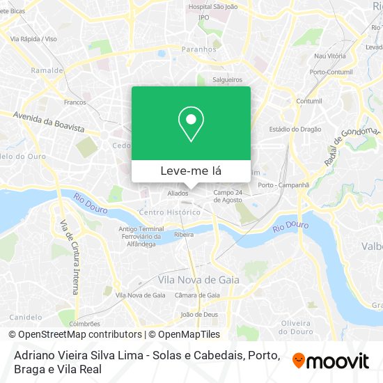 Adriano Vieira Silva Lima - Solas e Cabedais mapa