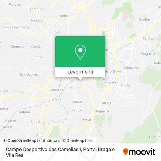 Campo Desportivo das Camélias I mapa