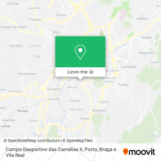Campo Desportivo das Camélias II mapa