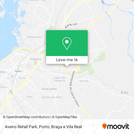 Aveiro Retail Park mapa