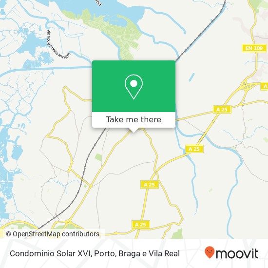 Condominio Solar XVI mapa