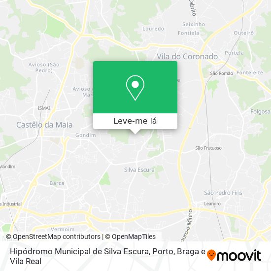 Hipódromo Municipal de Silva Escura mapa