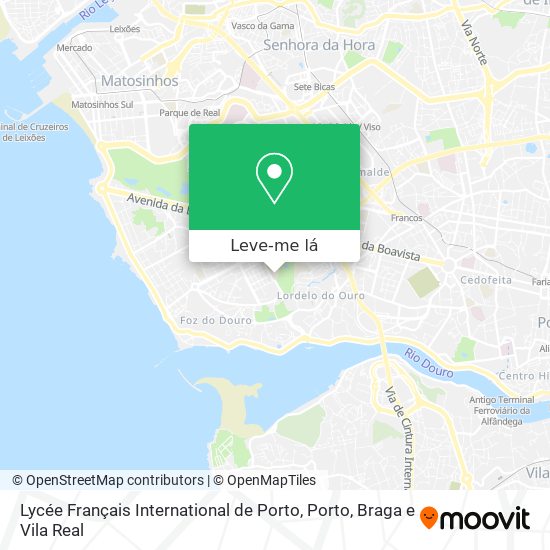 Lycée Français International de Porto mapa