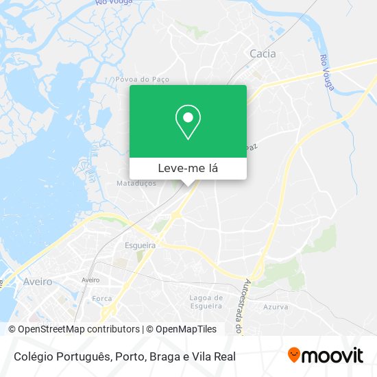 Colégio Português mapa