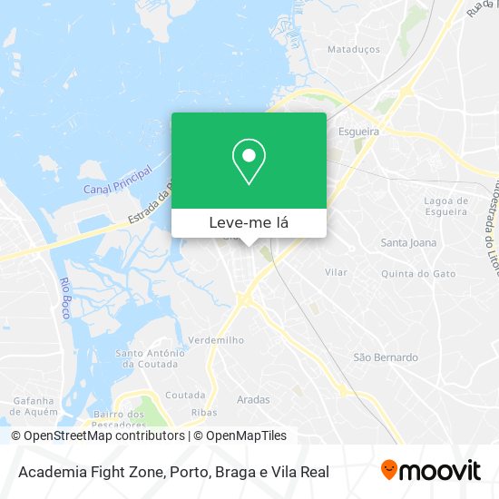 Academia Fight Zone mapa