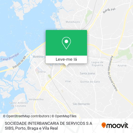 SOCIEDADE INTERBANCARIA DE SERVICOS S A SIBS mapa