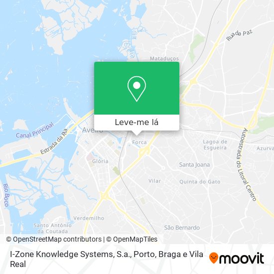 I-Zone Knowledge Systems, S.a. mapa