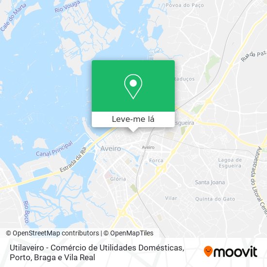 Utilaveiro - Comércio de Utilidades Domésticas mapa