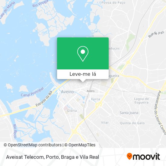 Aveisat Telecom mapa
