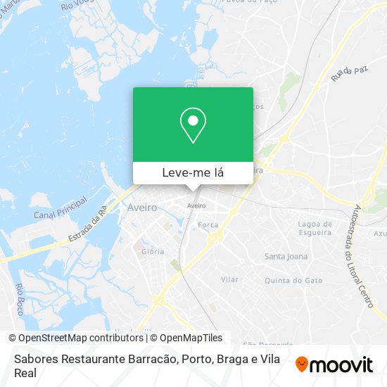 Sabores Restaurante Barracão mapa
