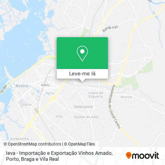 Ieva - Importação e Exportação Vinhos Amado mapa