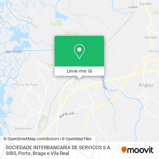 SOCIEDADE INTERBANCARIA DE SERVICOS S A SIBS mapa