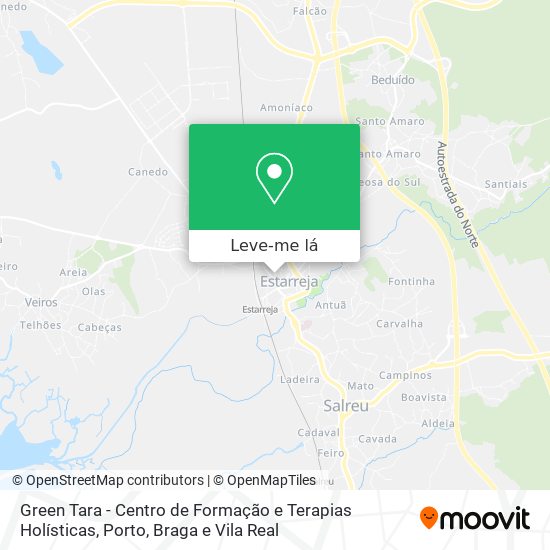 Green Tara - Centro de Formação e Terapias Holísticas mapa