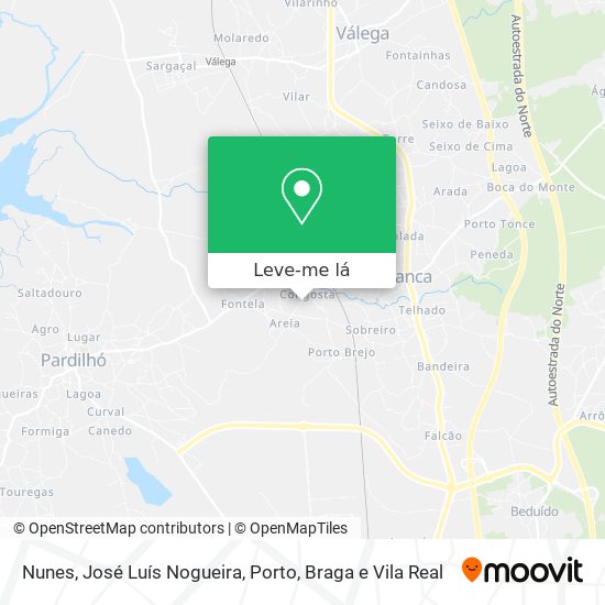 Nunes, José Luís Nogueira mapa