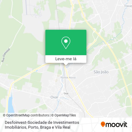 Desfoinvest-Sociedade de Investimentos Imobiliários mapa
