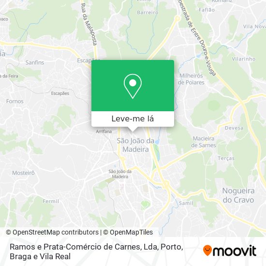 Ramos e Prata-Comércio de Carnes, Lda mapa