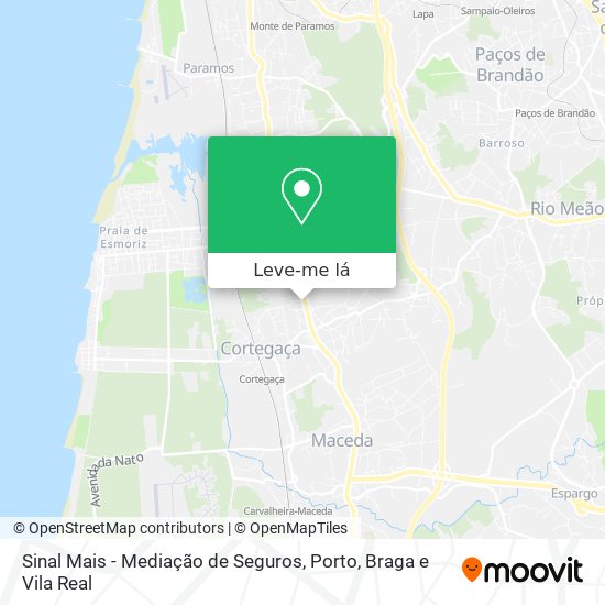 Sinal Mais - Mediação de Seguros mapa