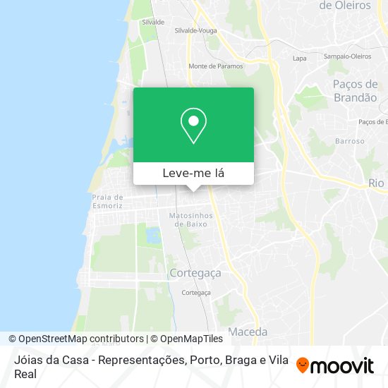 Jóias da Casa - Representações mapa