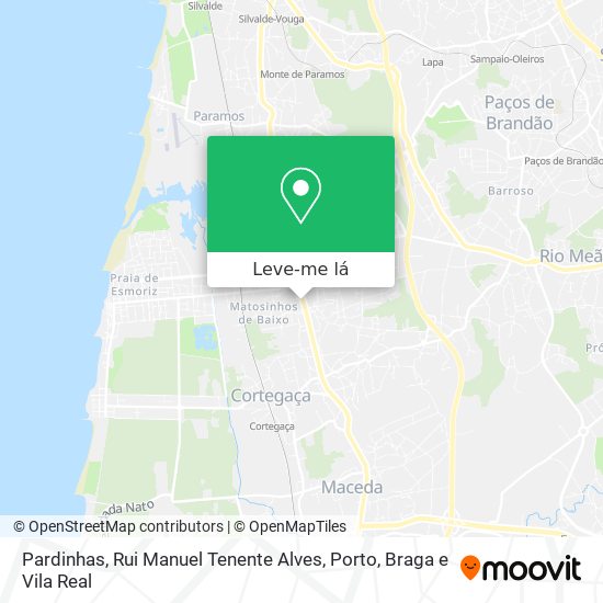 Pardinhas, Rui Manuel Tenente Alves mapa