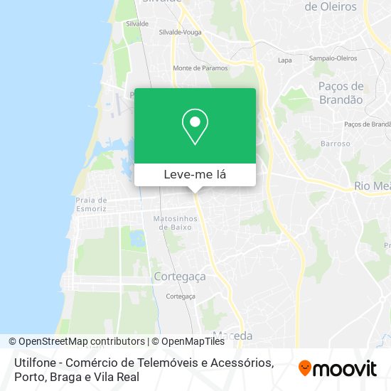 Utilfone - Comércio de Telemóveis e Acessórios mapa