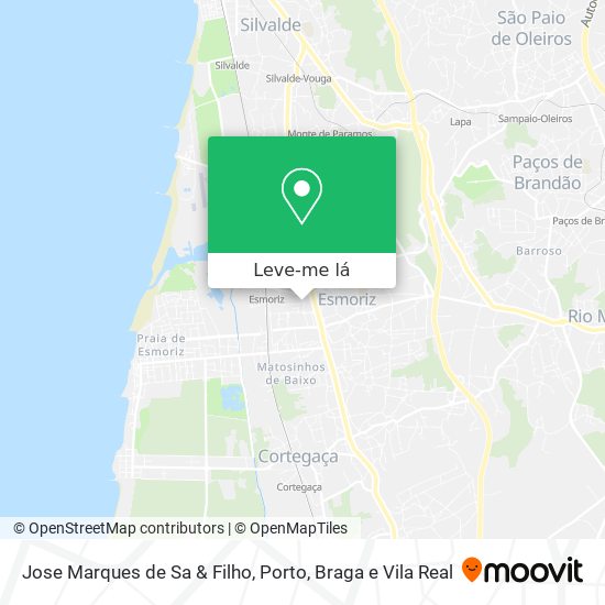 Jose Marques de Sa & Filho mapa