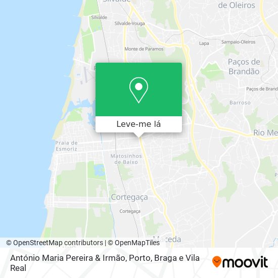 António Maria Pereira & Irmão mapa