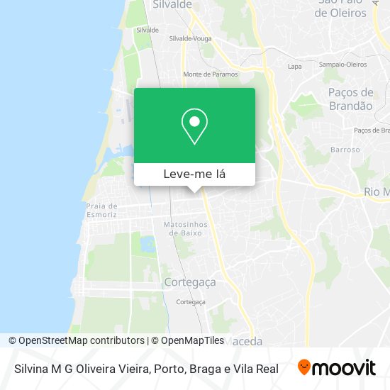 Silvina M G Oliveira Vieira mapa