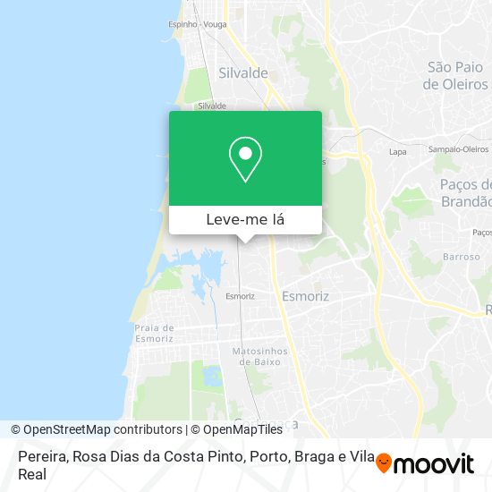 Pereira, Rosa Dias da Costa Pinto mapa