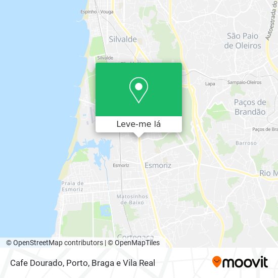 Cafe Dourado mapa