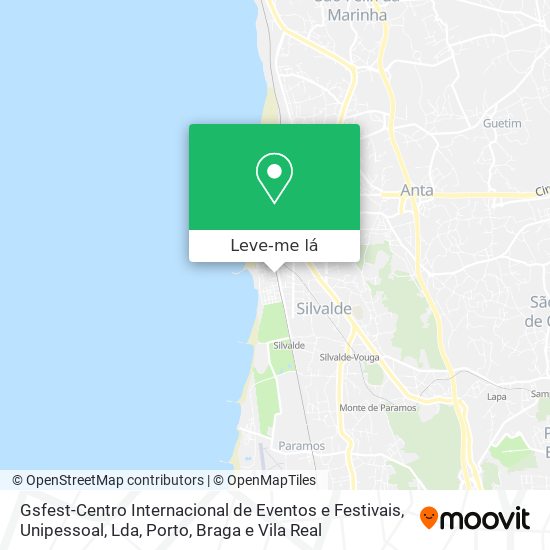Gsfest-Centro Internacional de Eventos e Festivais, Unipessoal, Lda mapa