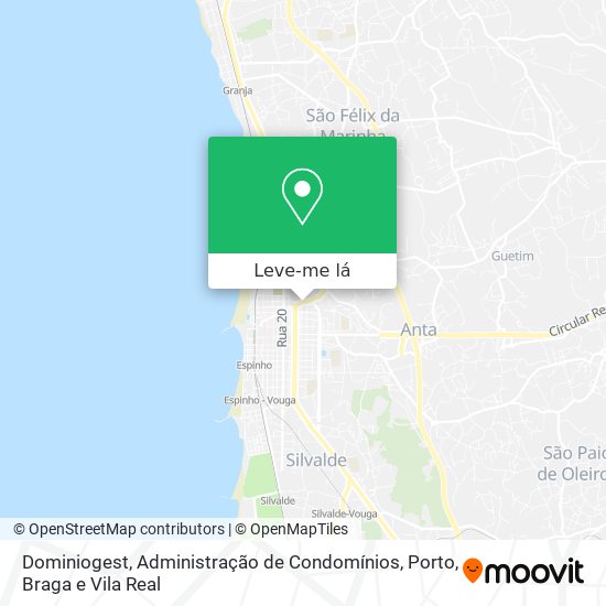 Dominiogest, Administração de Condomínios mapa