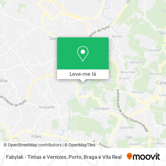 Fabylak - Tintas e Vernizes mapa