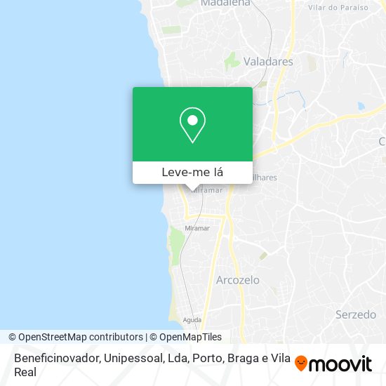 Beneficinovador, Unipessoal, Lda mapa