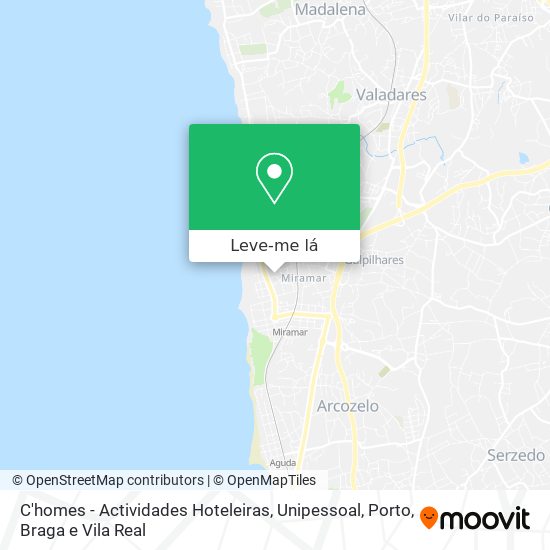 C'homes - Actividades Hoteleiras, Unipessoal mapa