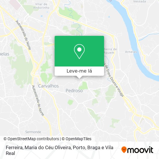 Ferreira, Maria do Céu Oliveira mapa