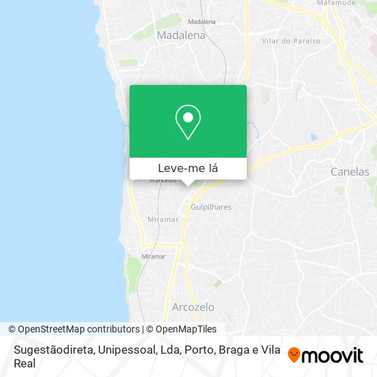 Sugestãodireta, Unipessoal, Lda mapa