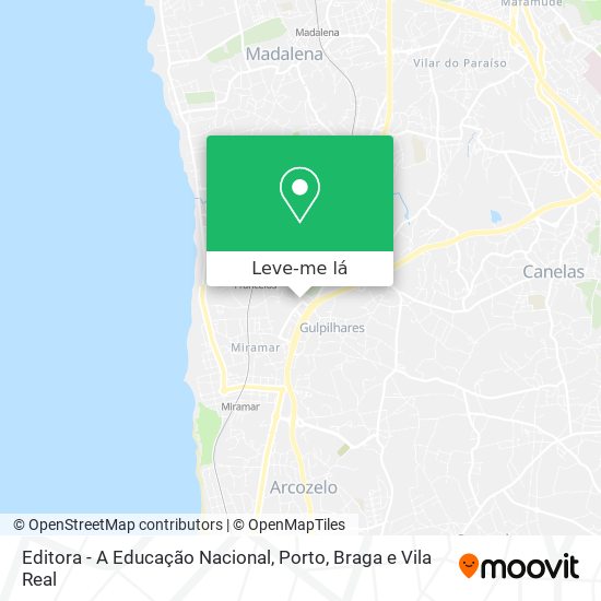 Editora - A Educação Nacional mapa