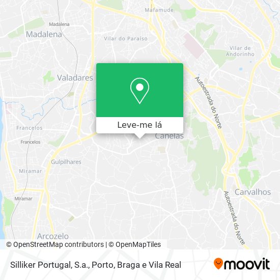 Silliker Portugal, S.a. mapa