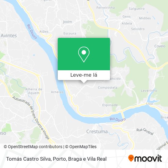 Tomás Castro Silva mapa