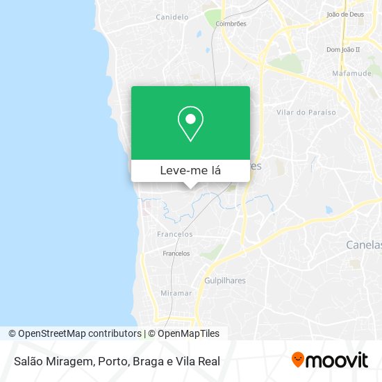 Salão Miragem mapa