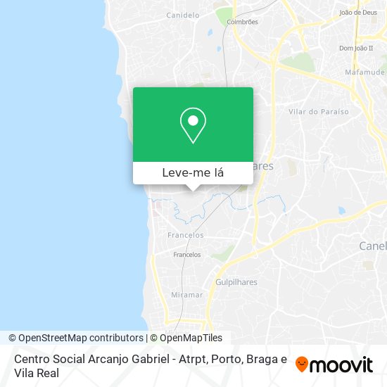 Centro Social Arcanjo Gabriel - Atrpt mapa