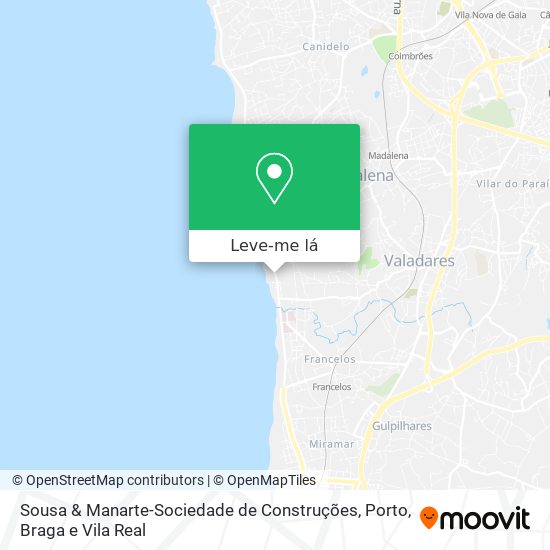 Sousa & Manarte-Sociedade de Construções mapa