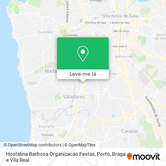 Hostalina Barbosa Organizacao Festas mapa