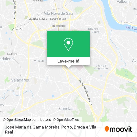 Jose Maria da Gama Moreira mapa