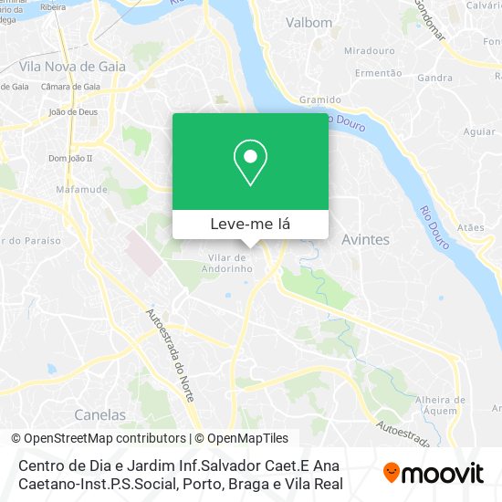 Centro de Dia e Jardim Inf.Salvador Caet.E Ana Caetano-Inst.P.S.Social mapa