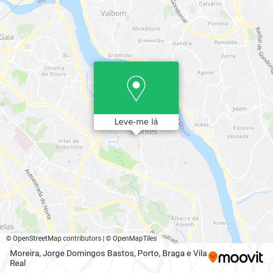 Moreira, Jorge Domingos Bastos mapa