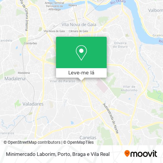 Minimercado Laborim mapa